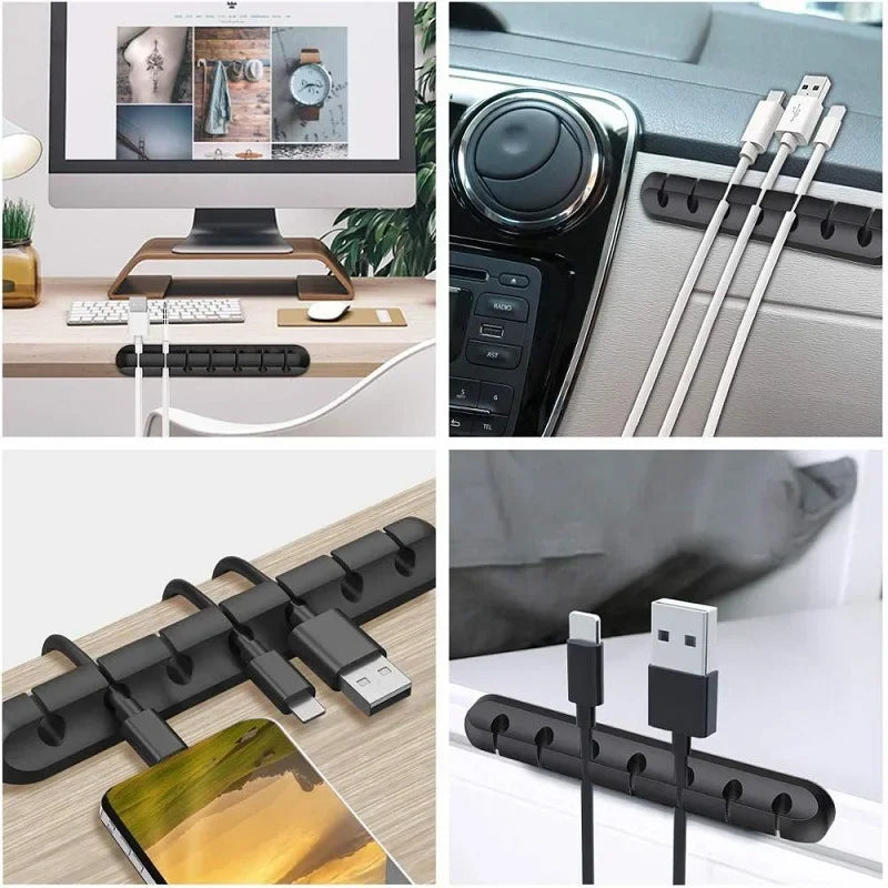 Organizador de cabos USB