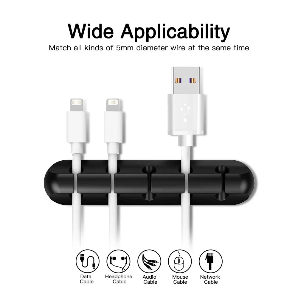Organizador de cabos USB