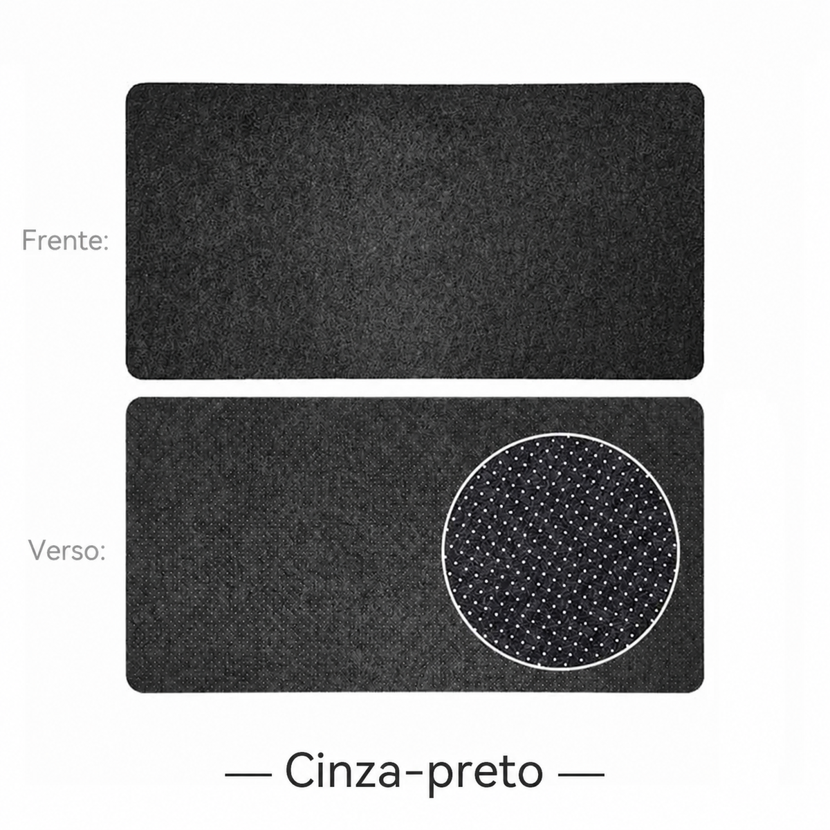 Mouse Pad de Feltro Grande – Protetor de Mesa para Escritório e Gaming